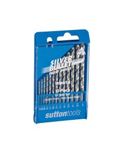 Sutton Straight Shank Drill Set HSS Bright, S- 1 -000831-D101S1