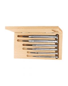 669200-Jewellers S/Driver Set Wooden Case
