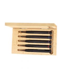 669300-Jewellers S/Driver Set,Wooden Case