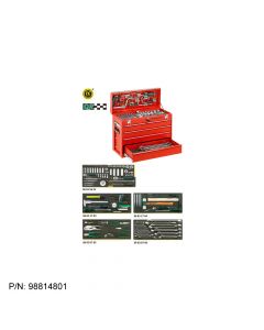 98814801-Line maintenance set in tool box 13214a-No 13216/4-122 tools-L60010 2666