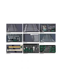98830002-Tool sets in plastic trays 808/9-102 tools-L60010 3967