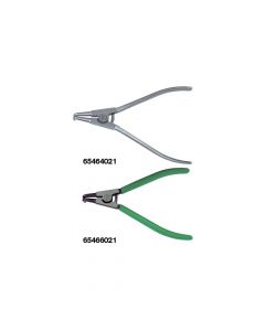 65464001-Stahlwille Circlip Pliers 6546-A 01-125 mm-0.9 tips-matt chrome plated bent 90?(outside)-L60010 3085