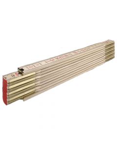 Stabila Folding Rule Wooden Type 900-907 2m-01604