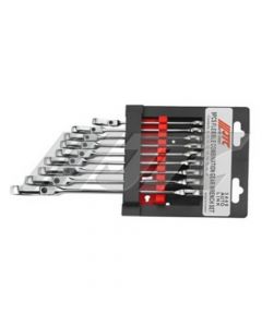 JTC 3448-Flexible Combination Gear Wrench Set (9 Pcs)
