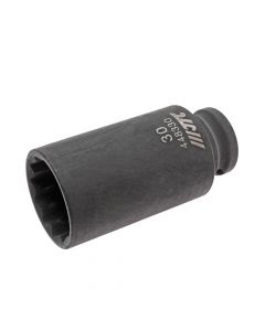 448330-1/2'Thin-Wall Deep Impact Socket (12Pt) 30 mm