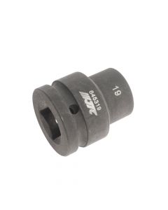 645319-3/4' Impact Socket (12Pt) 19 mm