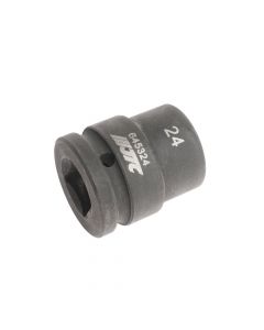645324-3/4' Impact Socket (12Pt) 24 mm