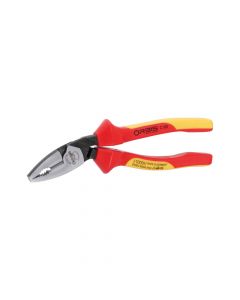 701950 190-Knipex Heavy Duty Combination pliers, offset VDE insulated 190 mm