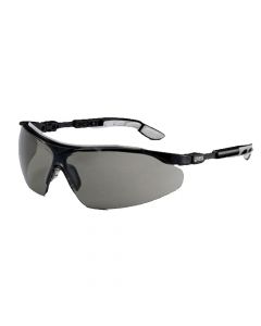 UVEX Safety Glasses, I-Vo Black/Grey NCH Grey-9160076