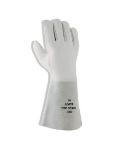 UVEX Mechanical Risks,Leather welding Gloves Top Grade 7000 Size 10-6028710
