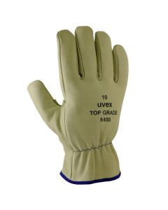 UVEX Mechanical Risks,Leather welding Gloves Top Grade 8400 Size   9-6029109