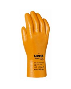 UVEX Chemical Risks Gloves, Rubiflex NB35 NBR  Size 7-6023507