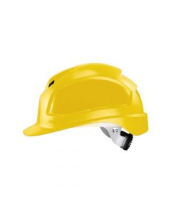 UVEX Safety Helmet, Pheos B-WR, Yellow, Rotation System-9772139