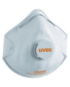 UVEX Silv-Air 2210 FFP2 / N95 Preformed Mask w. Valve-8732210