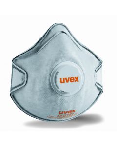 UVEX Silv-Air 2220 FFP2/N95, Cup style with valve & carbon layer -8732220
