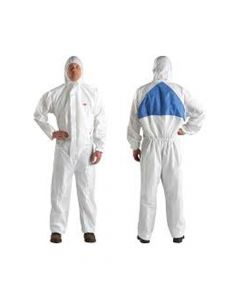 3M 4540  Coverall White Blue Type5/6 Size L (Pack. 20/1/20)-7000010367
