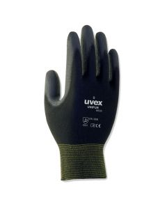 UVEX Mechanical Risks, Precision/All-Round,Unipur 6639, Size 7 PU Dry Work Glove-6024807