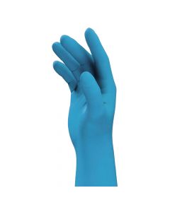 UVEX Chemical Risks Glove, U-Fit Nitrile Disposable Gloves, Size M (100Pcs/Box)-60596-M