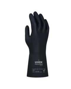 UVEX Chemical Risks Glove, Profapren CF33, Chloroprene Size 8-6011902
