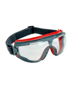 3M GG501SGAF Goggle Gear Safety Goggles Scotchgard Anti Fog Lens (Pack. 1/10/10)-7100079187