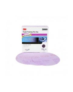 3M 30669 Purple Finishing Film Disc Hookit, 6 Inch, P1000 (Pack. 1/50/50)-7000028272