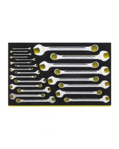 96830885-Stahlwille Combination spanners 23 pcs. in TCS inlay-TCS 13A/23 3/16'-1 1/8'
