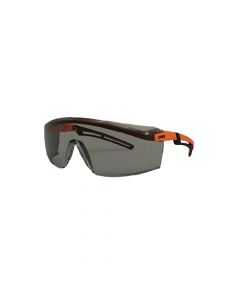 UVEX Safety Glasses, Astrospec 2.0 Neon Orange/Black HC/AF Grey-9164246
