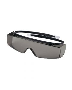 UVEX Safety Glasses, Super OTG, Black, Optidur NCH Grey-9169081