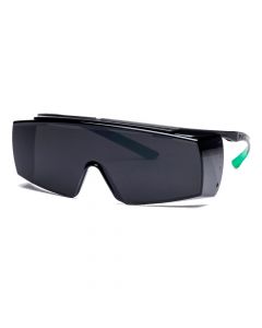 UVEX Welding Safety Glasses, Super F OTG Infradur  SS5.0  Blk/Green-9169545