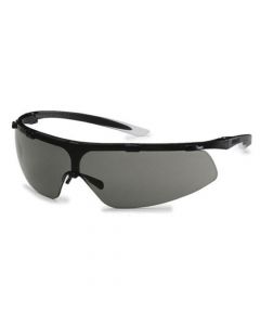 UVEX Safety Glasses, Super-Fit, Black, HC/AF Grey-9178286