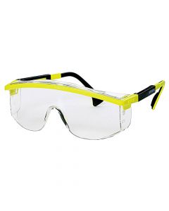 UVEX Safety Glasses, Astrospec, yellow/black, NCH? clear CB DUO-9168035