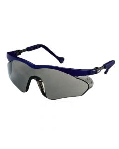 UVEX Safety Glasses, Skyper SX2 Grey Lens Blue Frame, Supravision Sapphire-9197266