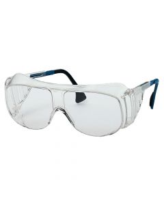 UVEX Safety Glasses, Over The Glass 9161 Clear Lens, Supravision Sapphire-9161005