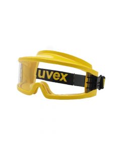 UVEX Safety Goggles Ultravision Gas Tight Goggle Yellow Frame, Supravision Excellence-9301613