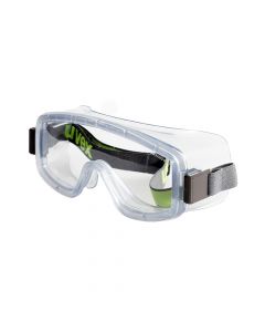 UVEX Safety Goggles 9405 Goggle Clear Lens, AF-9405714