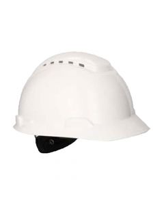3M H-701V Hard Hat,Vented White 4Pt Ratchet (Pack. 1/20/20)-7000002418